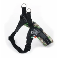 Pettorina Easy Fit Neon Regolabile 1 Mimetica Verde TREPONTI