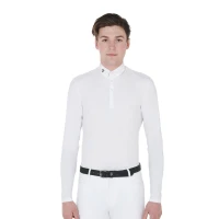 Polo uomo Nestor Equestro - manica lunga da concorso
