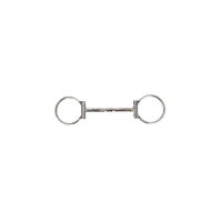 Pool's Filetto Western a D in Acciaio con Semisnodo - 12,5 cm