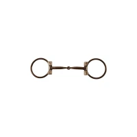 Pool's Filetto Western a D in Ferro Brunito Decorato - 12,5 cm