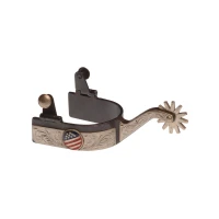 Pool's Speroni Western bruniti con bandiera USA