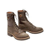 Pool's Stivaletti Alti Lacer 564 - Stivali western in cuoio
