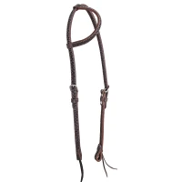 Pool's Testiera western a un orecchio - lavorazione Snake