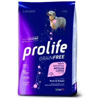 Prolife Grain Free Maiale & Patate - Medium/Large 2,5kg/10kg