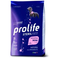 Prolife Dog Sterilized Mini Maiale/Riso