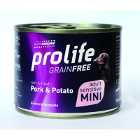 Prolife Dog Um Grain Free Mini Maiale 200g