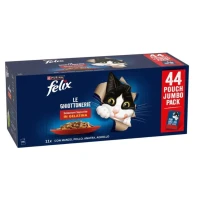 Purina Felix Ghiottonerie Mixed Carne Multipack 44 x 85 g