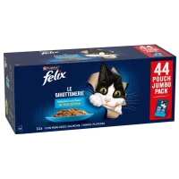 Purina Felix Ghiottonerie Multipack Mixed Pesce 44 x 85 g