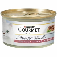 Purina Gourmet Diamant Sfilaccetti Manzo 85 g