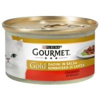 Purina Gourmet Gold Dadini in Salsa con Manzo 85 g