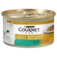 Purina Gourmet Gold Doppio Piacere Coniglio e Fegato 85 g