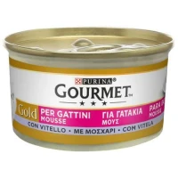 Purina Gourmet Gold Mousse Gattini Vitello 85 g