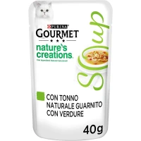 Purina Gourmet Nature's Creations Soup Tonno e Verdure 32 x 40 g