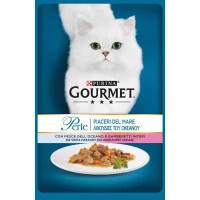 Purina Gourmet Perle Piaceri del Mare Pesce Oceanico/Gamberetti 26 x 85 g