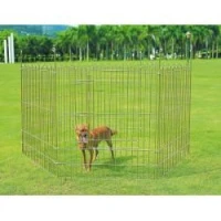 Record Recinto per cani - 6 pannelli 150 x 75 x 84h cm