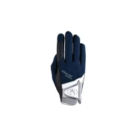 Roeckl Madrid - Guanti da Equitazione - 6 Blu Navy