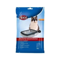 Trixie Sacchetti per lettiera gatto nylon, 10 pz (L/XL)