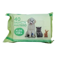 Salviette detergenti cani e gatti Bengy 40 pezzi