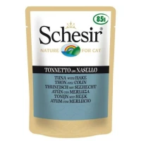 Schesir Cat Buste Tonno/Nasello 20 x 85 g