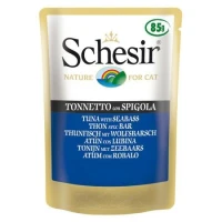 Schesir Cat Buste Tonno/Spigola 20 x 85 g