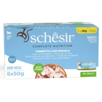 Schesir Cat Tonnetto/Spigola in Jelly 6 x 50 g