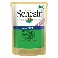 Schesir Gatto Kitten Pollo, 20 buste da 85 g