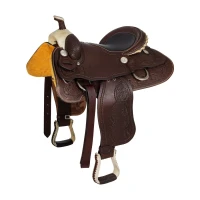 Sella western Denver Team Roper in morbida pelle