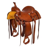 Sella Western Wade Border Stamp McBryan - 16" Castagna