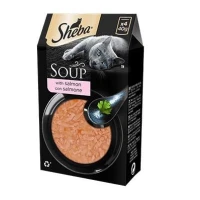 Sheba Soup al Salmone 4 x 40 g