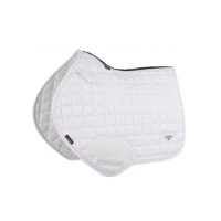 Sottosella LeMieux Loire Classic Satin Close Contact Square Bianco - Large