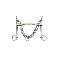 Sprenger HS French Weymouth 14 mm - Sensogan, guance inox 7 cm