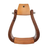Staffe Western in legno con panca larga - Pool's