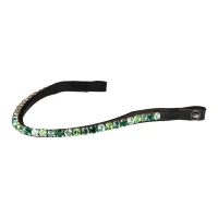 Supreme Frontalino Shade in pelle con strass