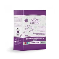 Tappetini assorbenti cane Safety Pet Basic con adesivi