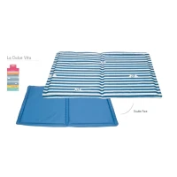 Tappetino Brividino Refrigerante - Ferribiella - Blu/Bianco / Medium