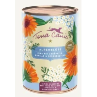 Terra Canis Flower Alpine Manzo 400 g