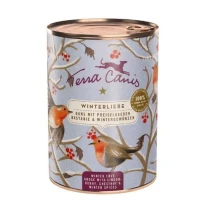 Terra Canis Winter Edition Oca 400 g - Cibo umido per cani