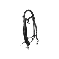 Testiera Fiocco in Cuoio con Redini - Lakota