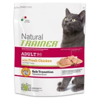 Trainer NATURAL ADULT CON POLLO FRESCO - Secco gatto adulto Kg. 3