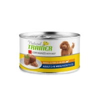 Trainer Natural Small & Toy umido al Manzo - scatoletta 150 gr