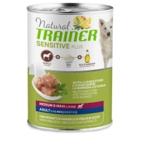 Trainer Umido Sensitive Medium/Maxi Cavallo e Riso 400 g