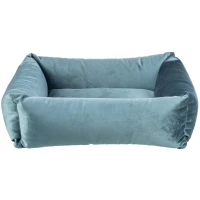 TX Malia Cuccia Velluto Blu-Grigio 65x55cm - Trixie