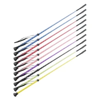 Umbria Equitazione Frustini bicolore in nylon - set 10 pezzi (65 cm)