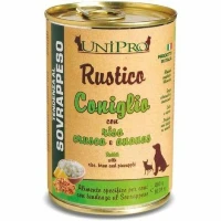 UniPro Rustico con Coniglio, Riso, Crusca e Ananas 400 g