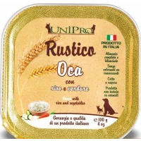 Unipro Rustico Oca, Riso e Verdure per Cani 32 x 100 g