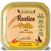 Unipro Rustico Pollo, Pasta e Carote 32 x 100 g