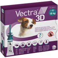 VECTRA 3D Canini 4-10 kg 3 Pipette - CEVA