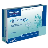 Virbac Effipro Gatto - 4 Pipette Antiparassitarie