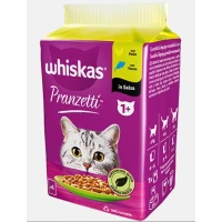 Whiskas Pranzetti Mari e Monti 1+ Pollo/Tonno 6x50 g