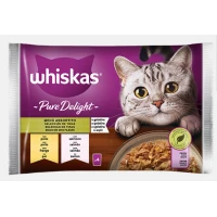 Whiskas Pure Delight Menù Assortito 4 x 85 g